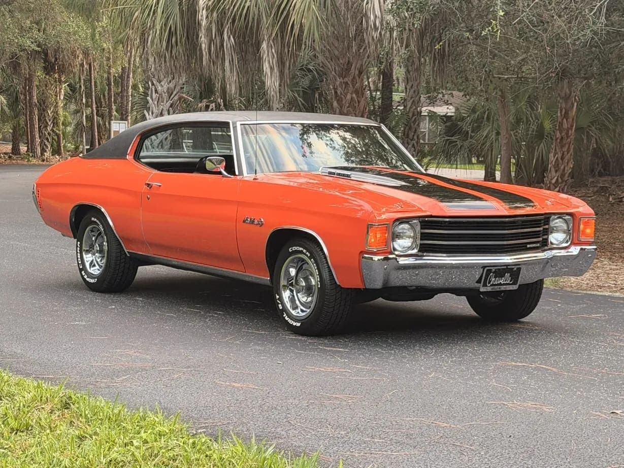 1972 Chevrolet Chevelle Malibu Sport Coupe, view