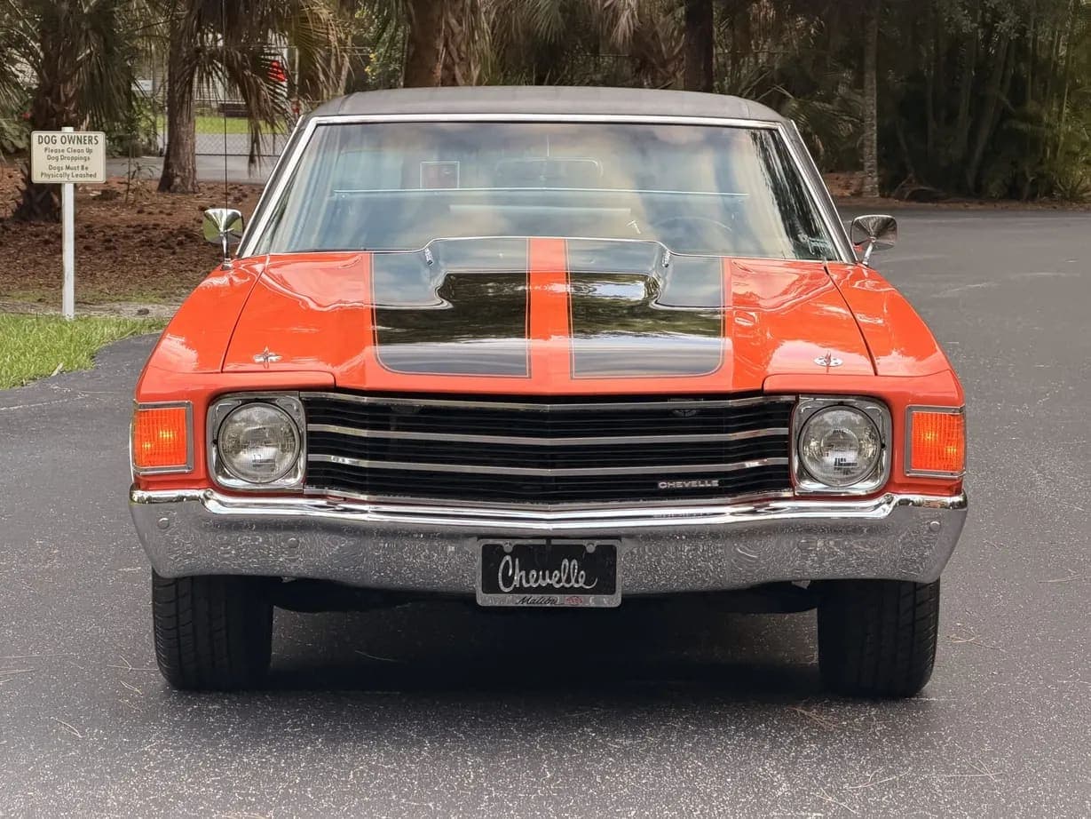 1972 Chevrolet Chevelle Malibu Sport Coupe, view