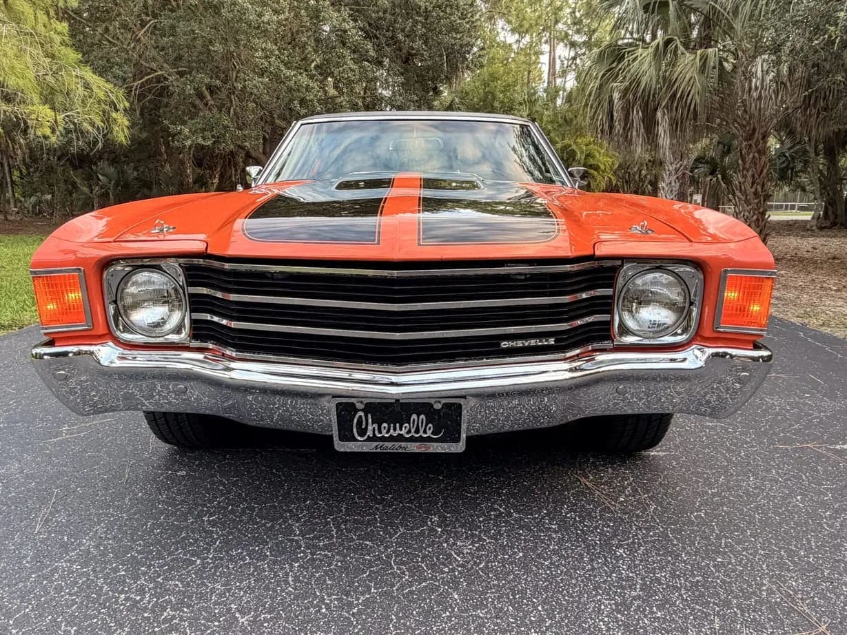 1972 Chevrolet Chevelle Malibu Sport Coupe, view