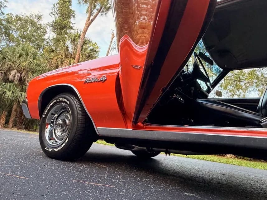 1972 Chevrolet Chevelle Malibu Sport Coupe, view