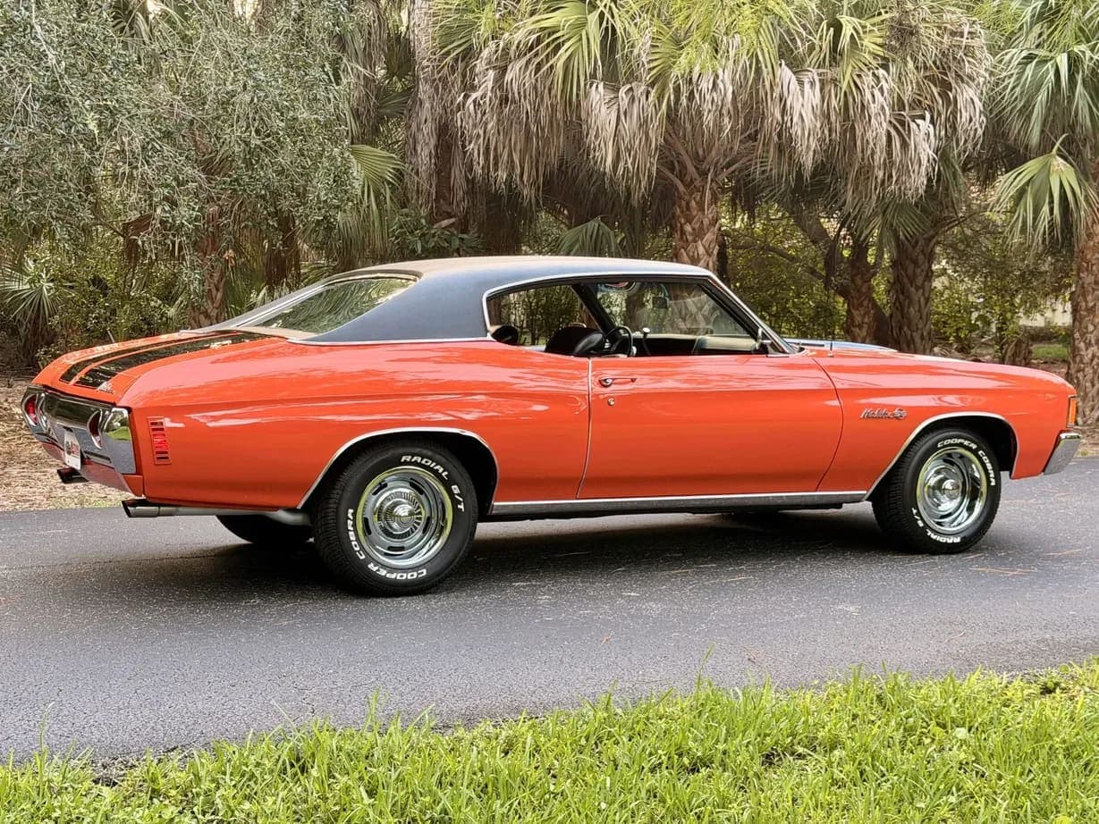 1972 Chevrolet Chevelle Malibu Sport Coupe, view