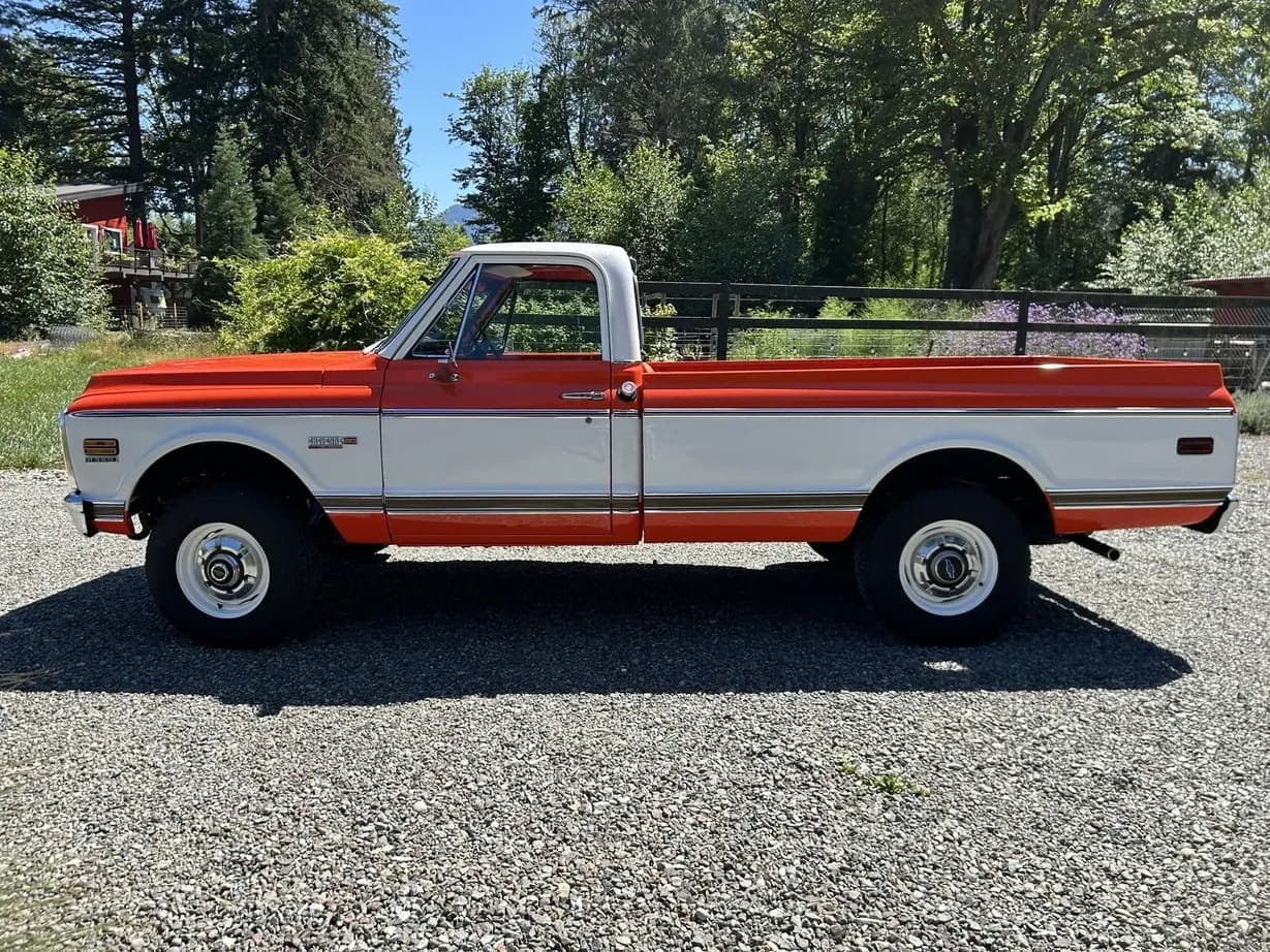 1972 Chevrolet K20 Cheyenne Super 4×4 Pickup, view