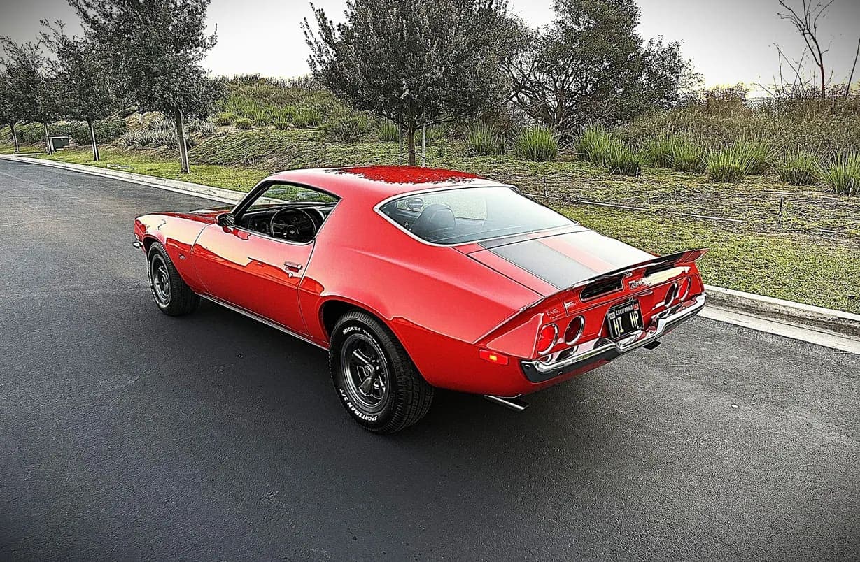 1973 Chevrolet Camaro Z28, view